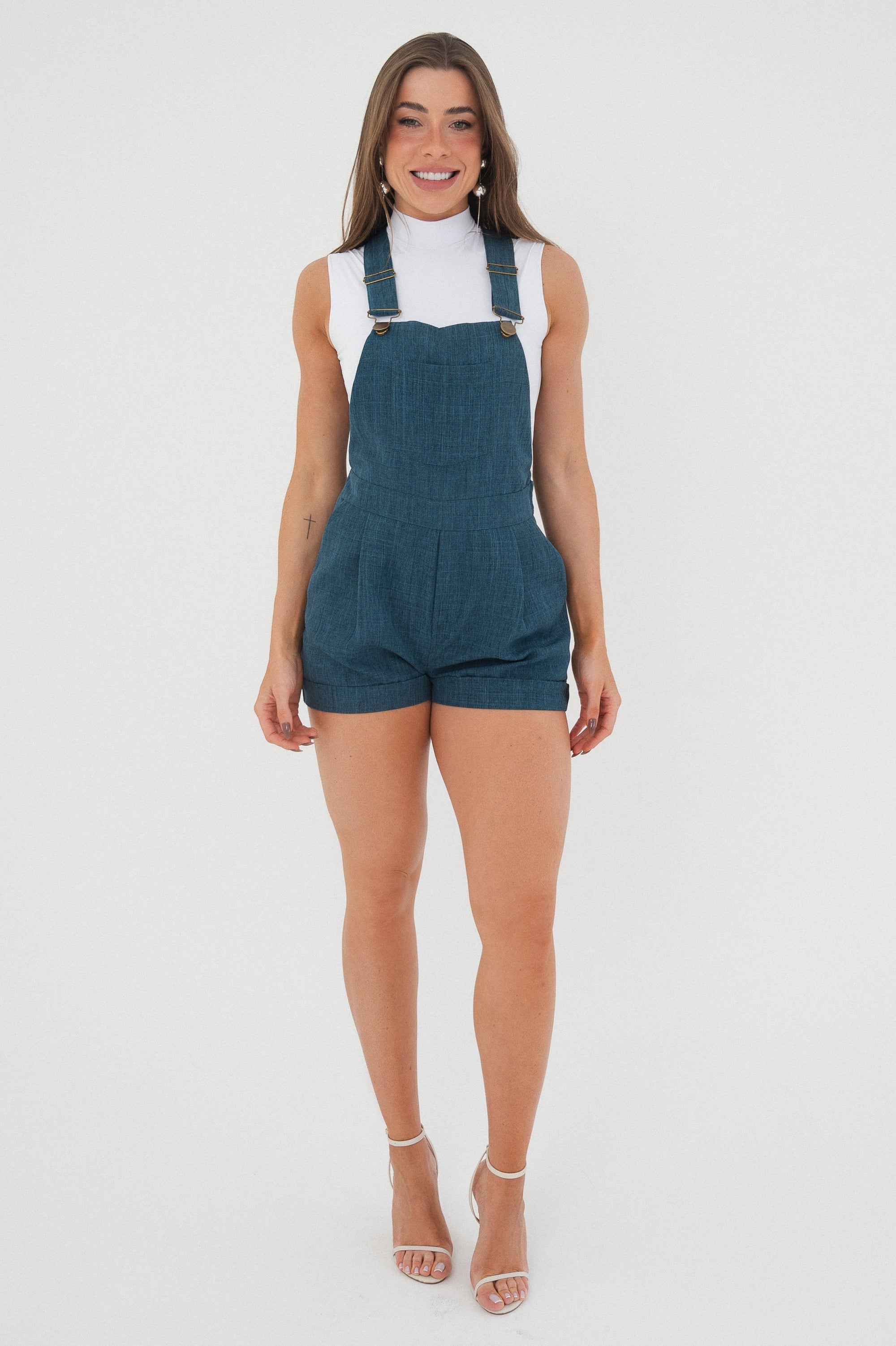 Jardineira Alfaiataria Curta