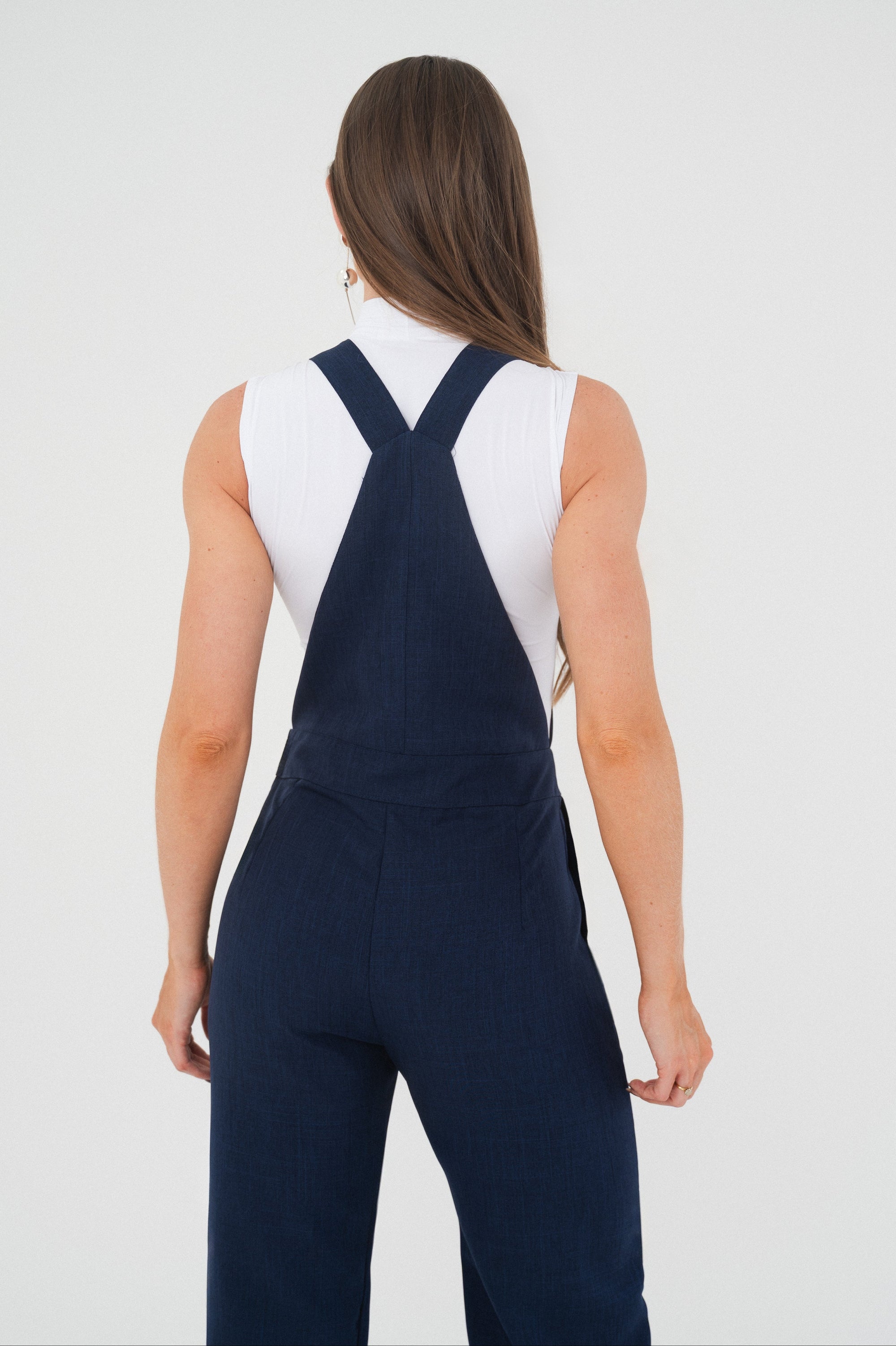 Jardineira Alfaiataria Pantalona