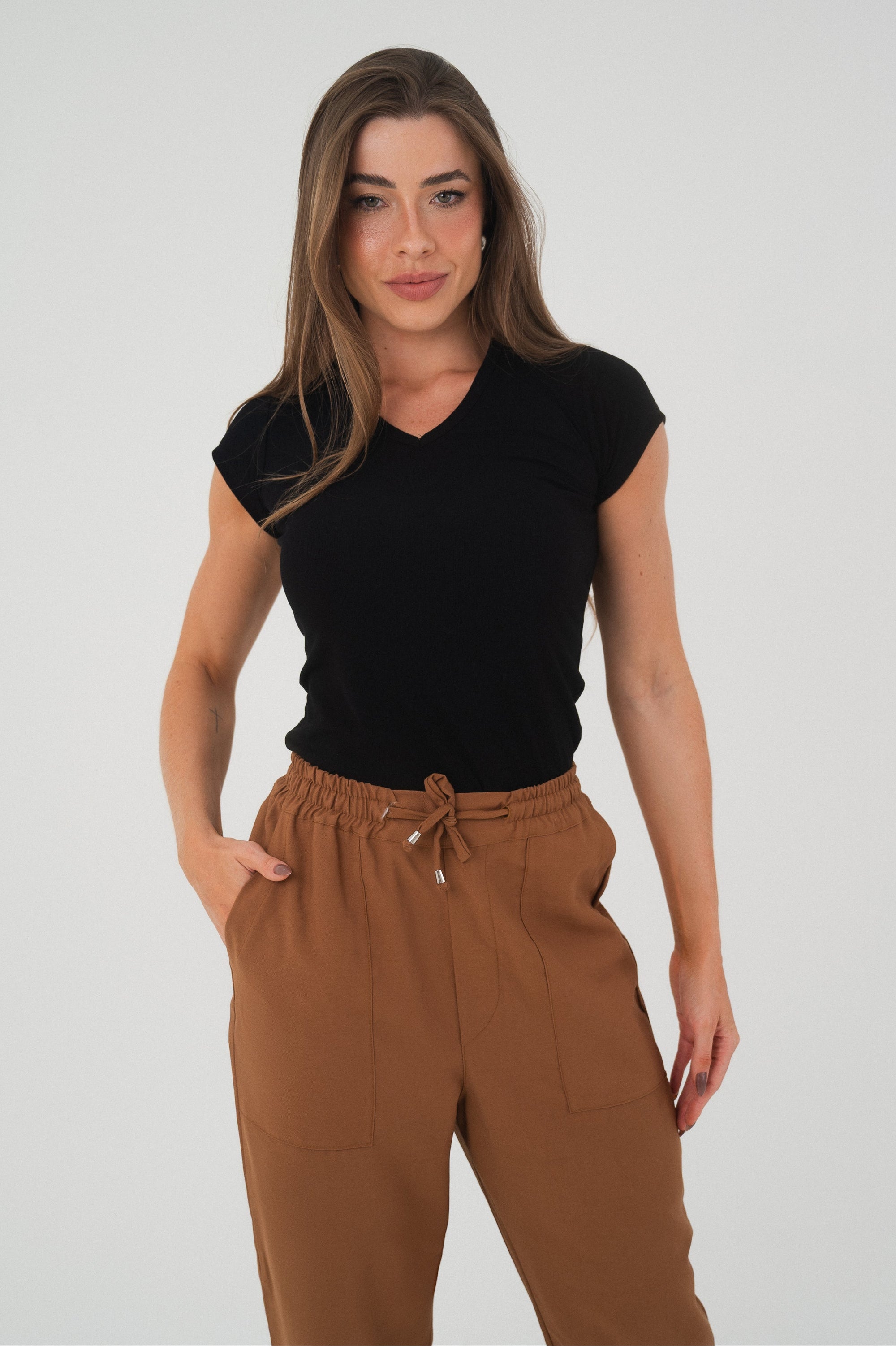 Calça Jogger Amarração