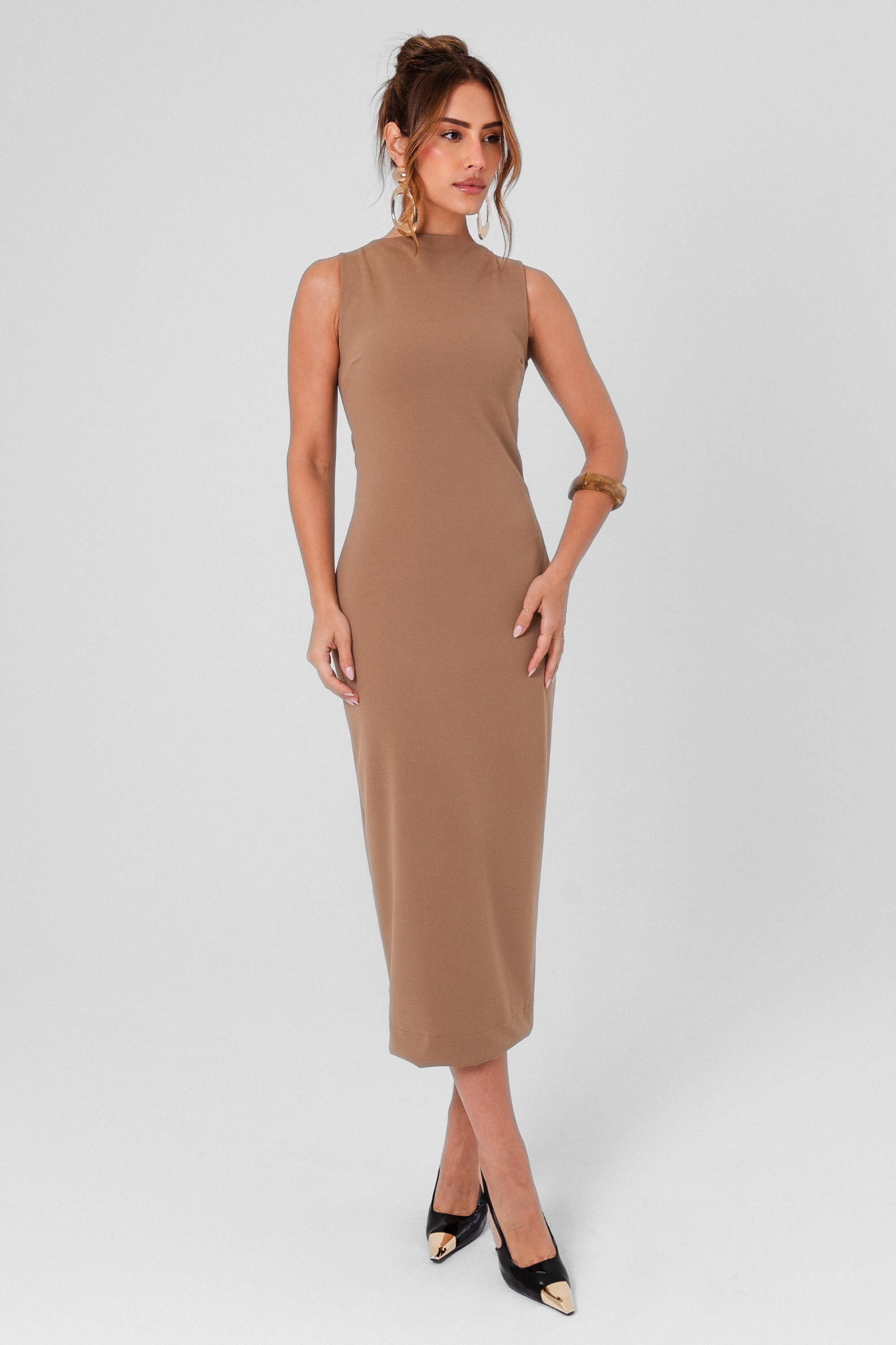 Vestido Midi Tubinho