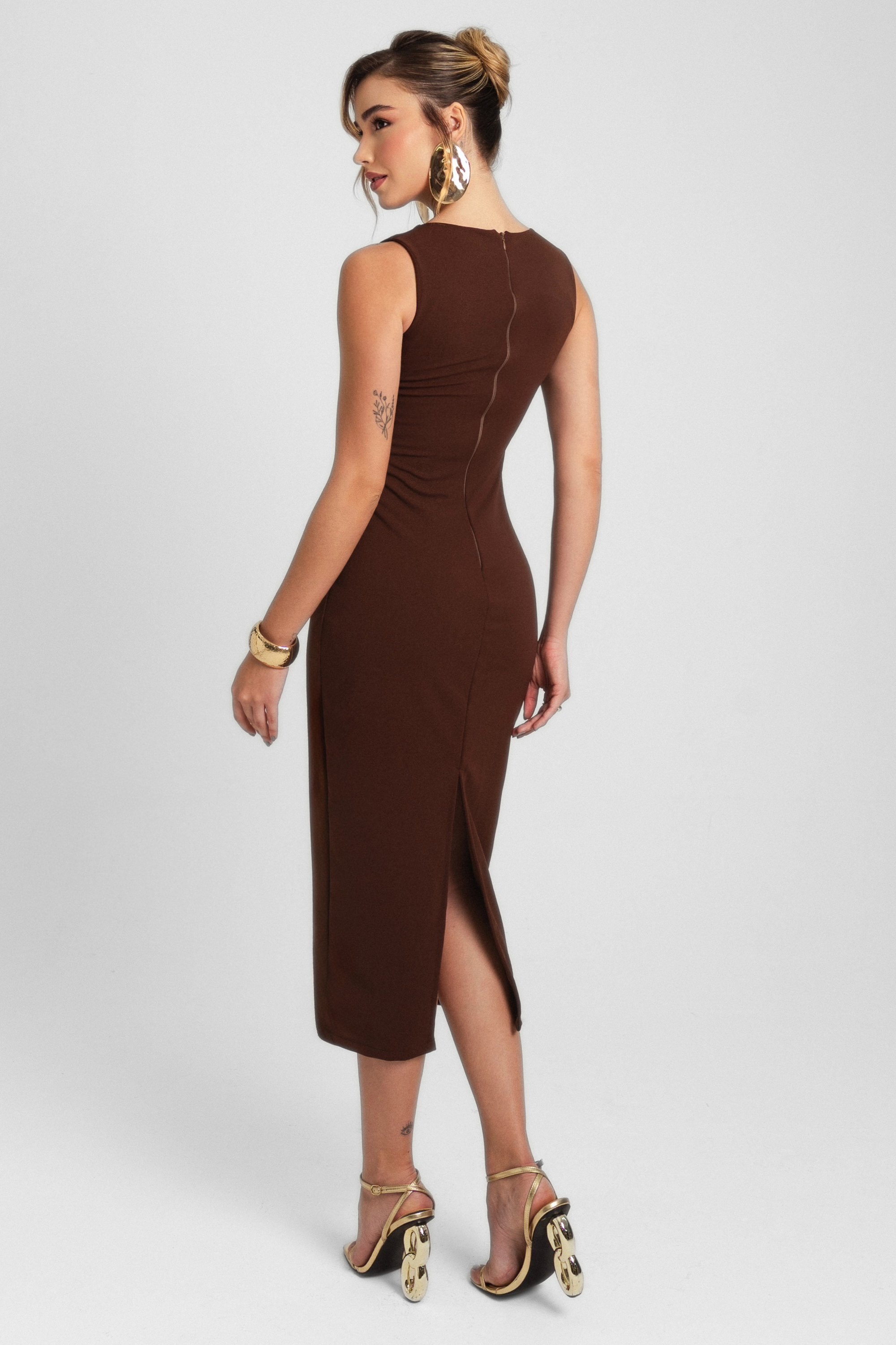 Vestido Midi Tubinho