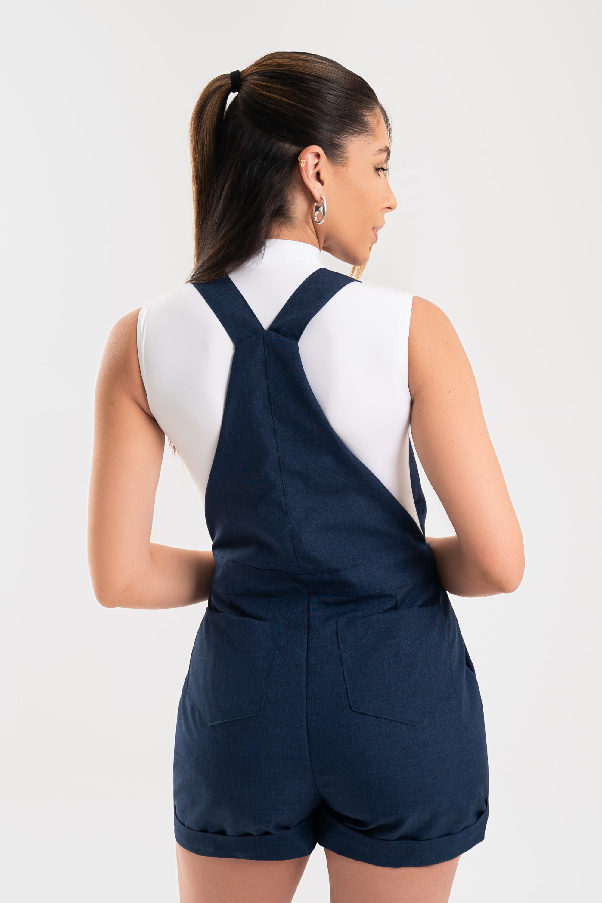 Jardineira Alfaiataria Curta