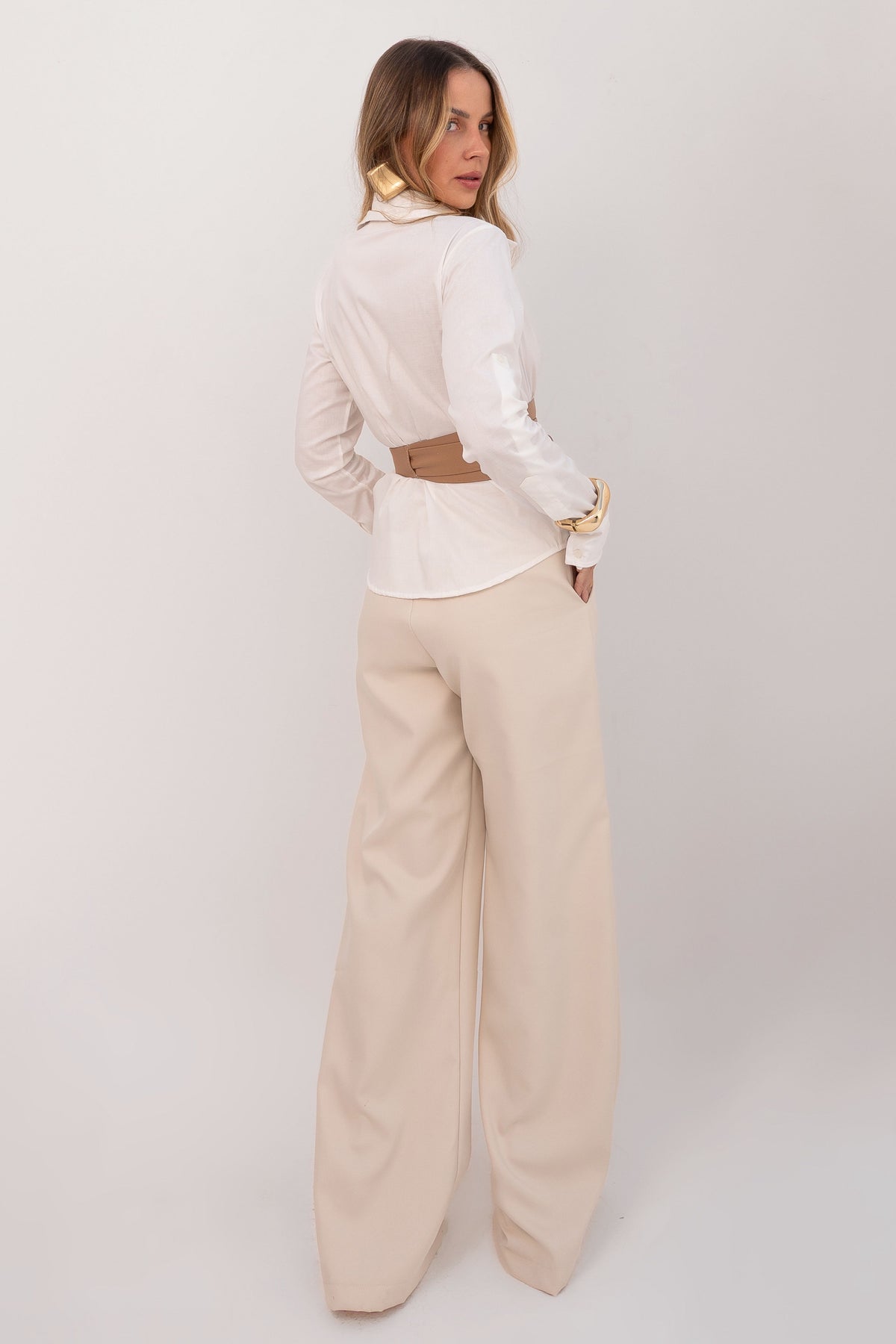 Camisa Feminina Tricoline