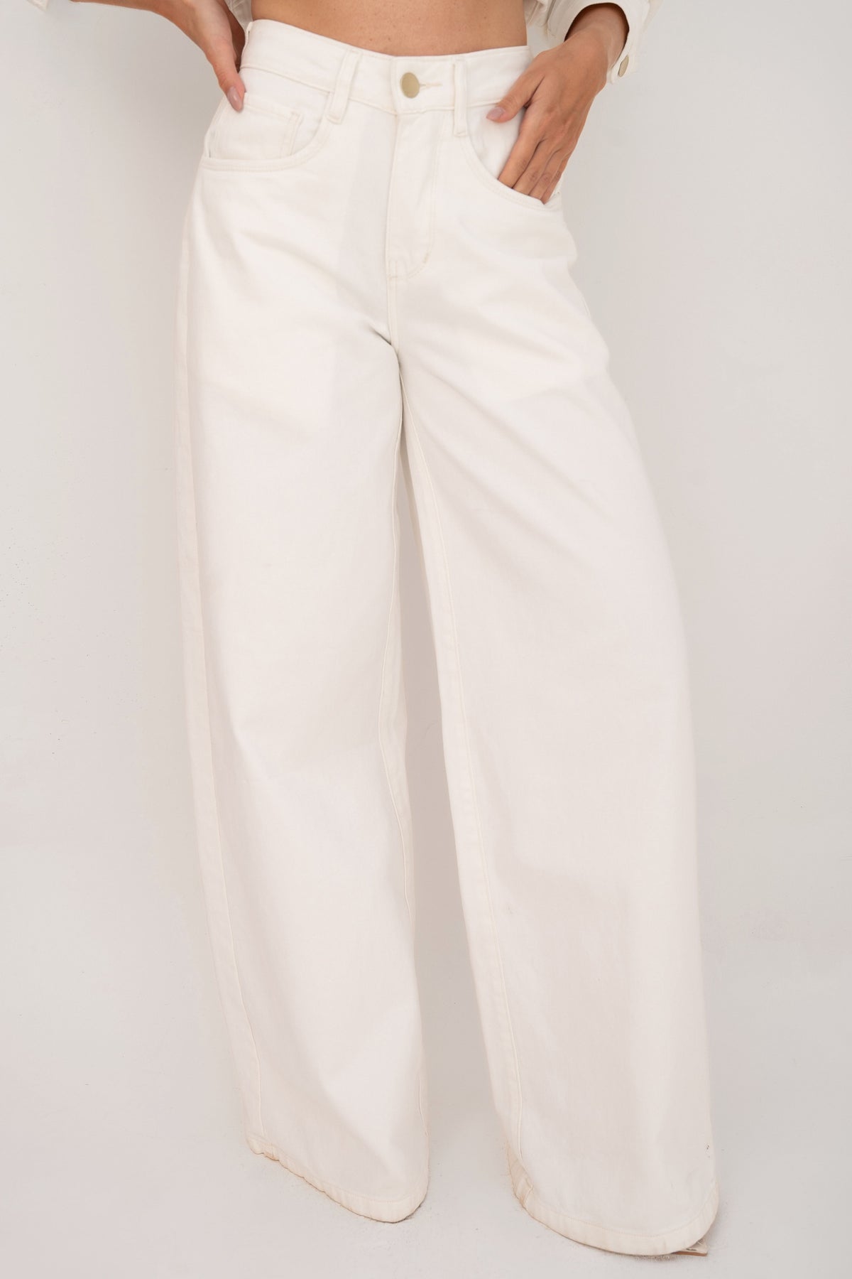 Calça Jeans Wide Leg