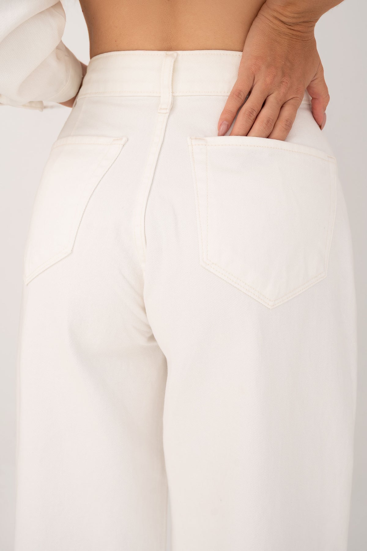 Calça Jeans Wide Leg