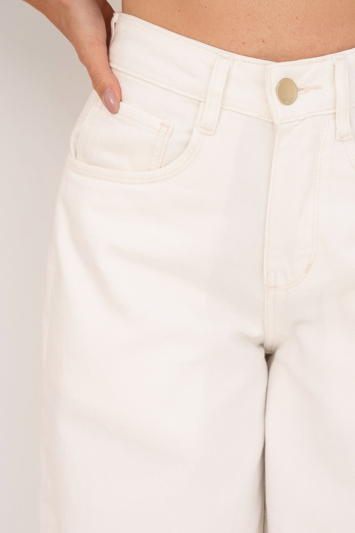 Calça Jeans Wide Leg