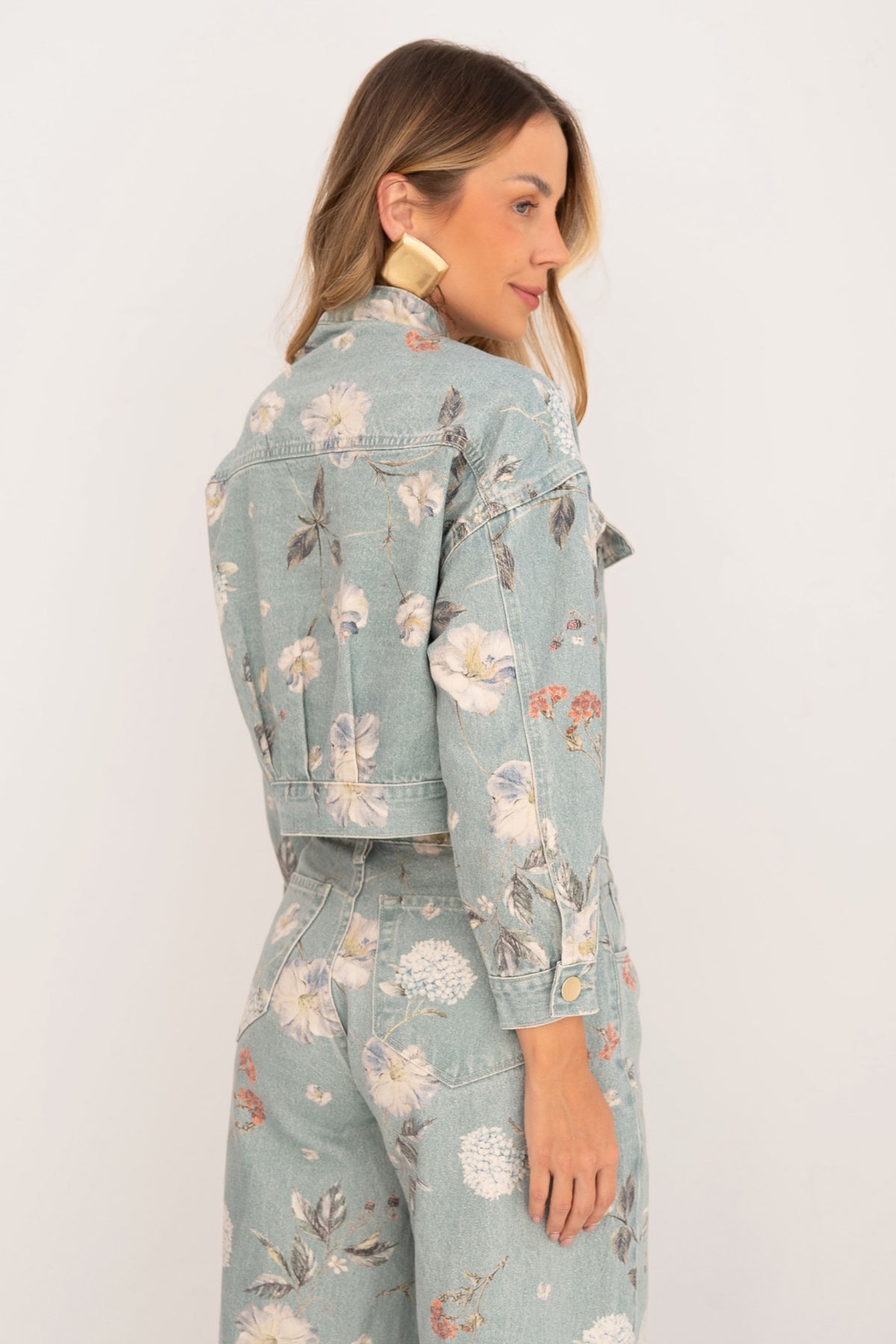 Calça Jeans Wide Leg