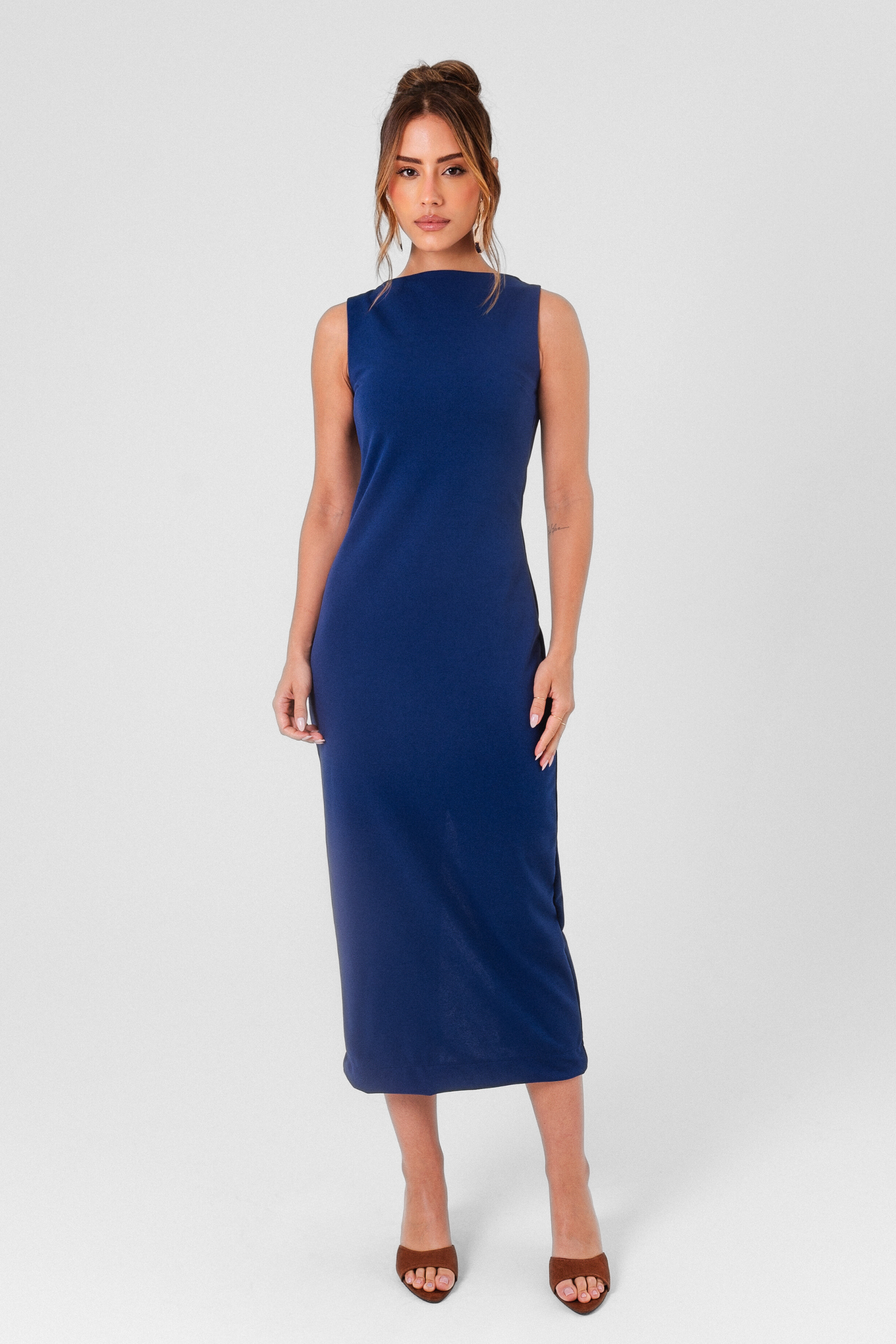 Vestido Midi Tubinho