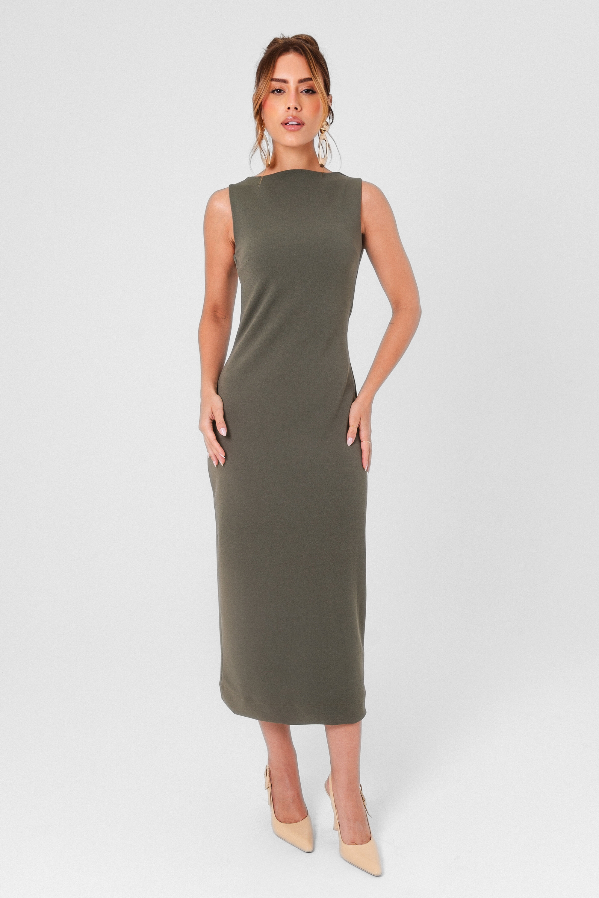 Vestido Midi Tubinho