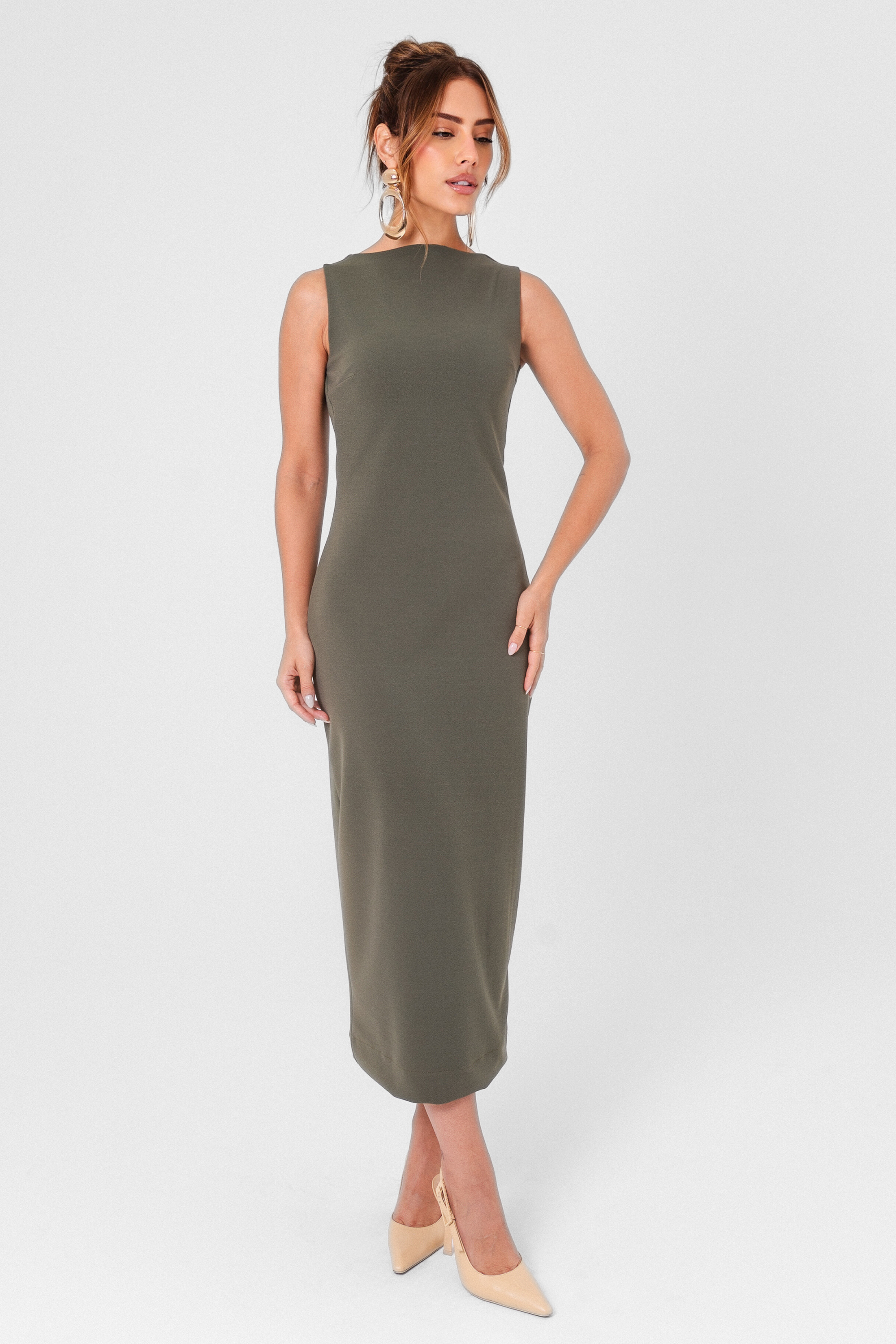 Vestido Midi Tubinho