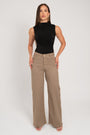 Calça Sarja Wide Leg