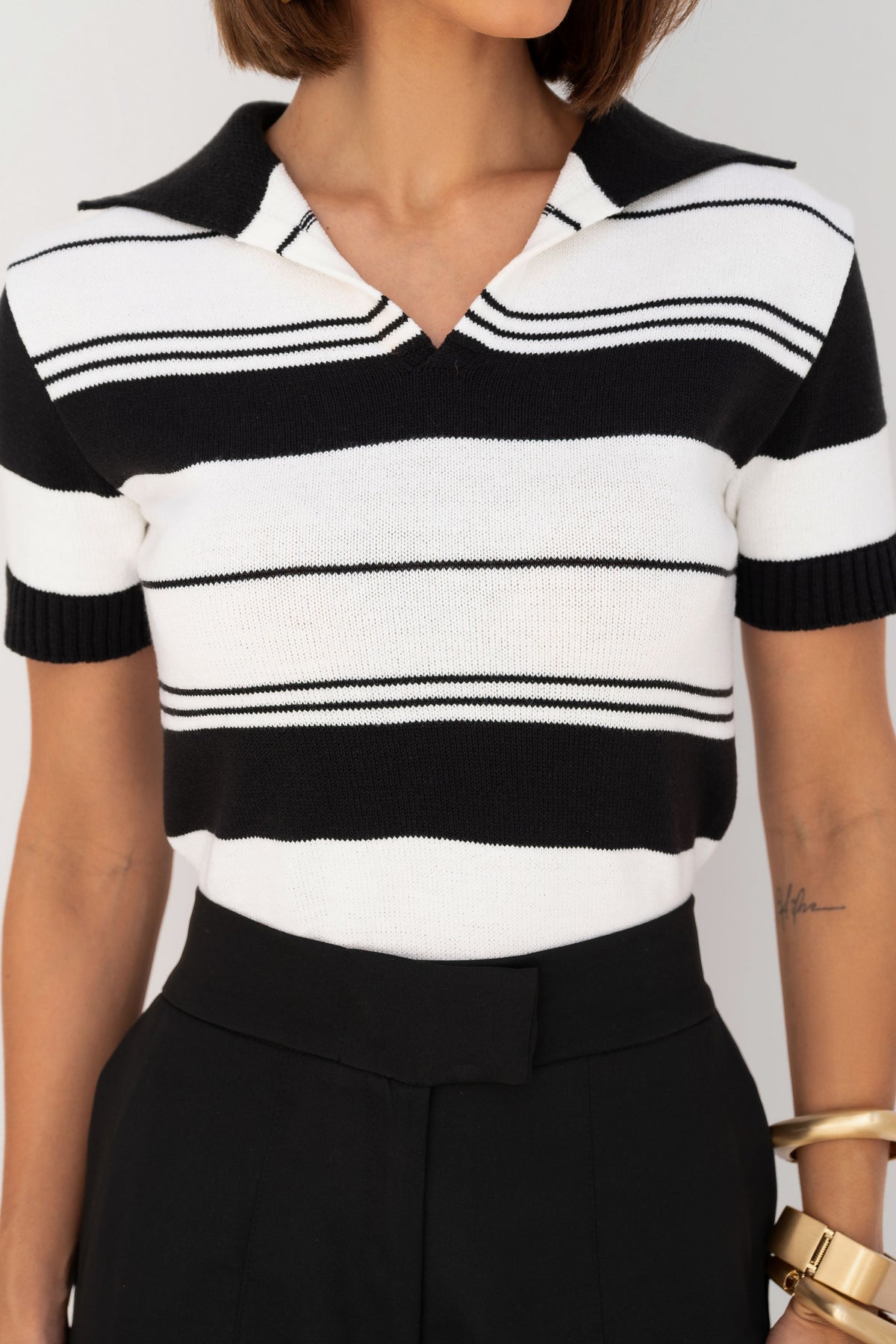 Blusa Gola Polo Tricot