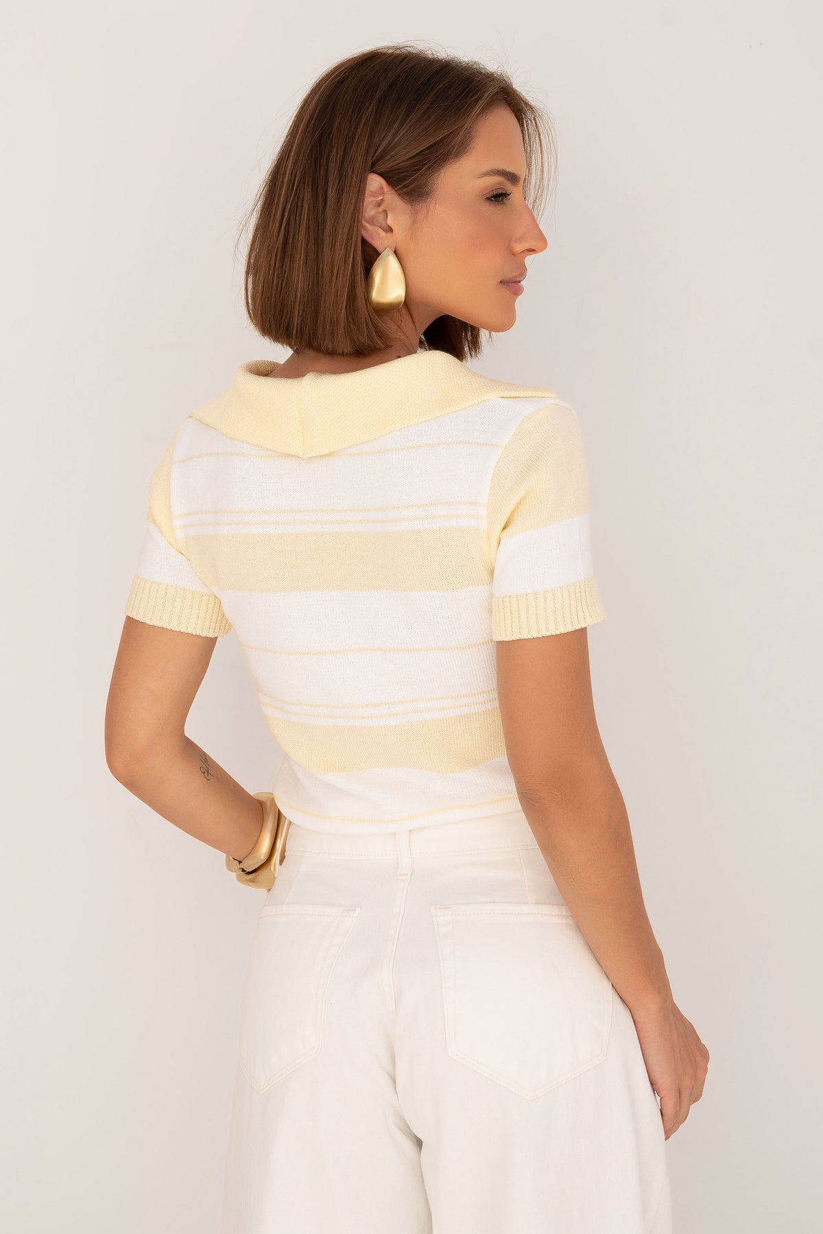 Blusa Gola Polo Tricot