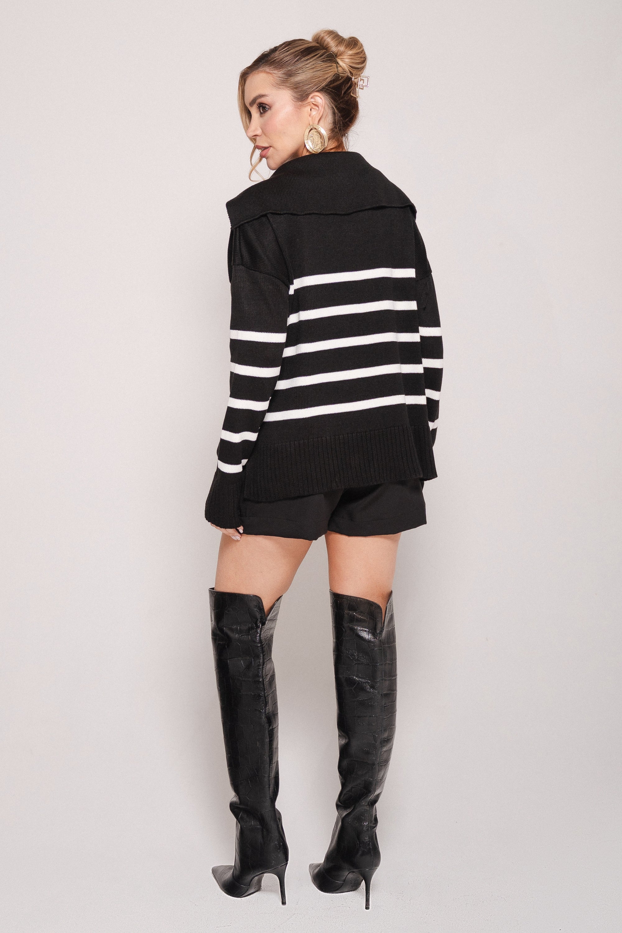 Blusa Polo Tricot
