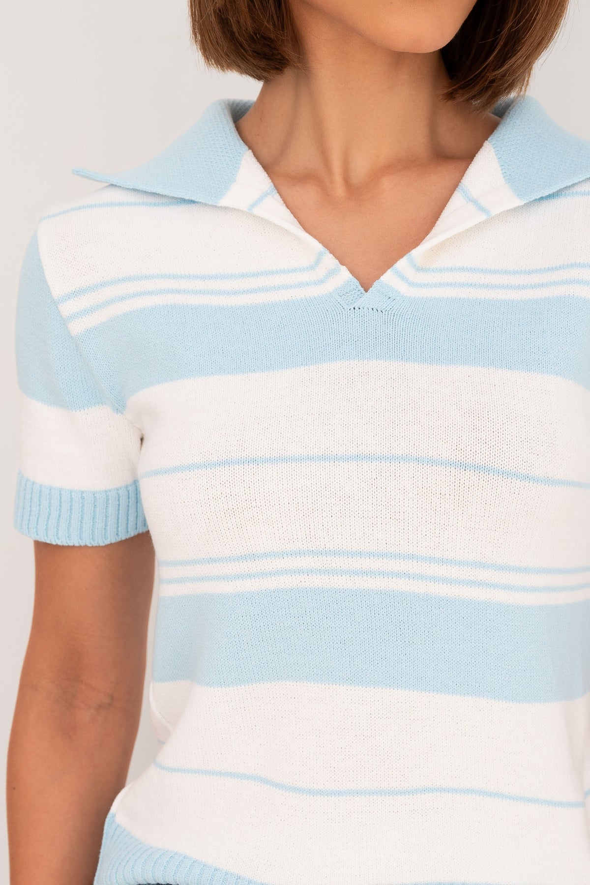 Blusa Gola Polo Tricot
