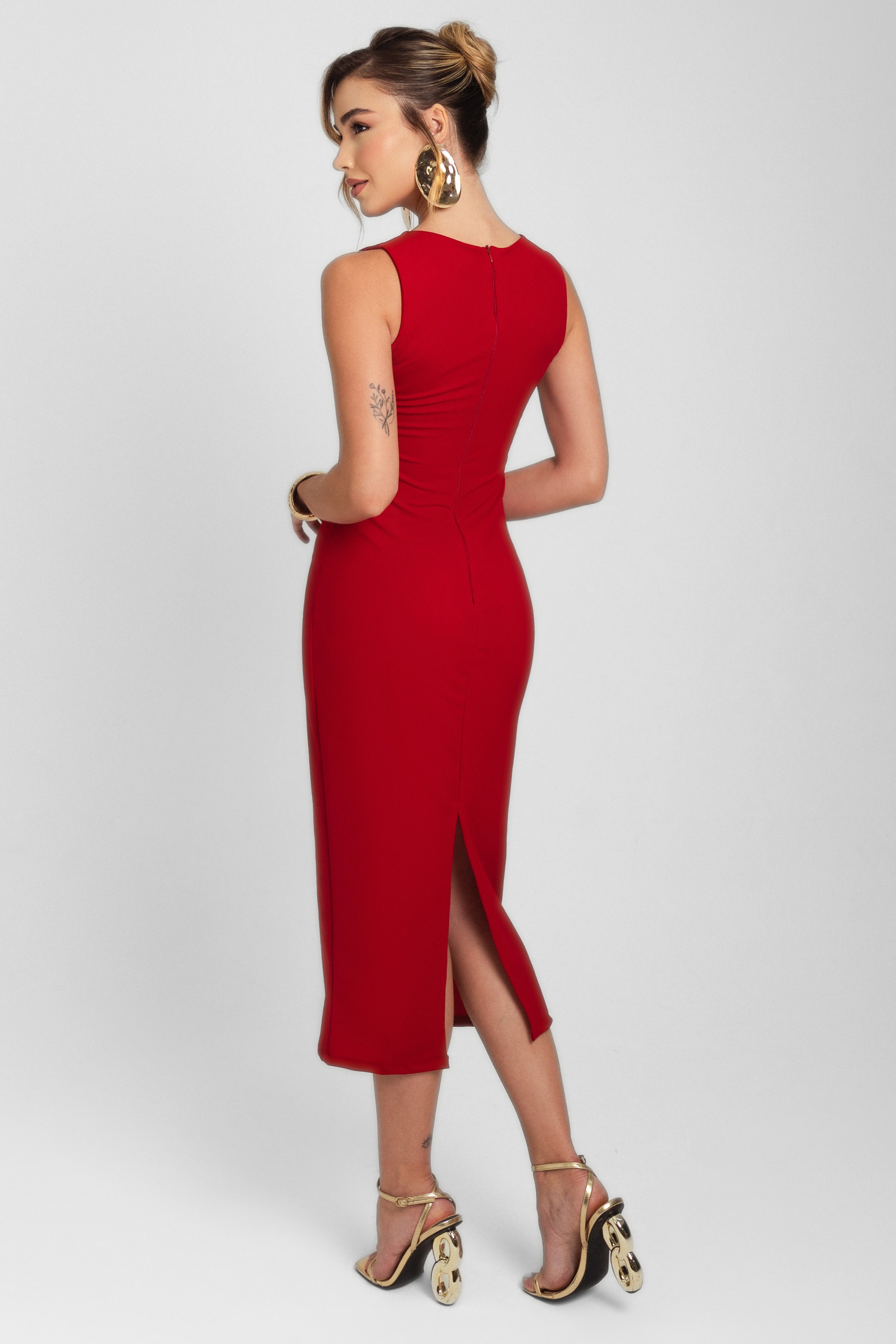 Vestido Midi Tubinho