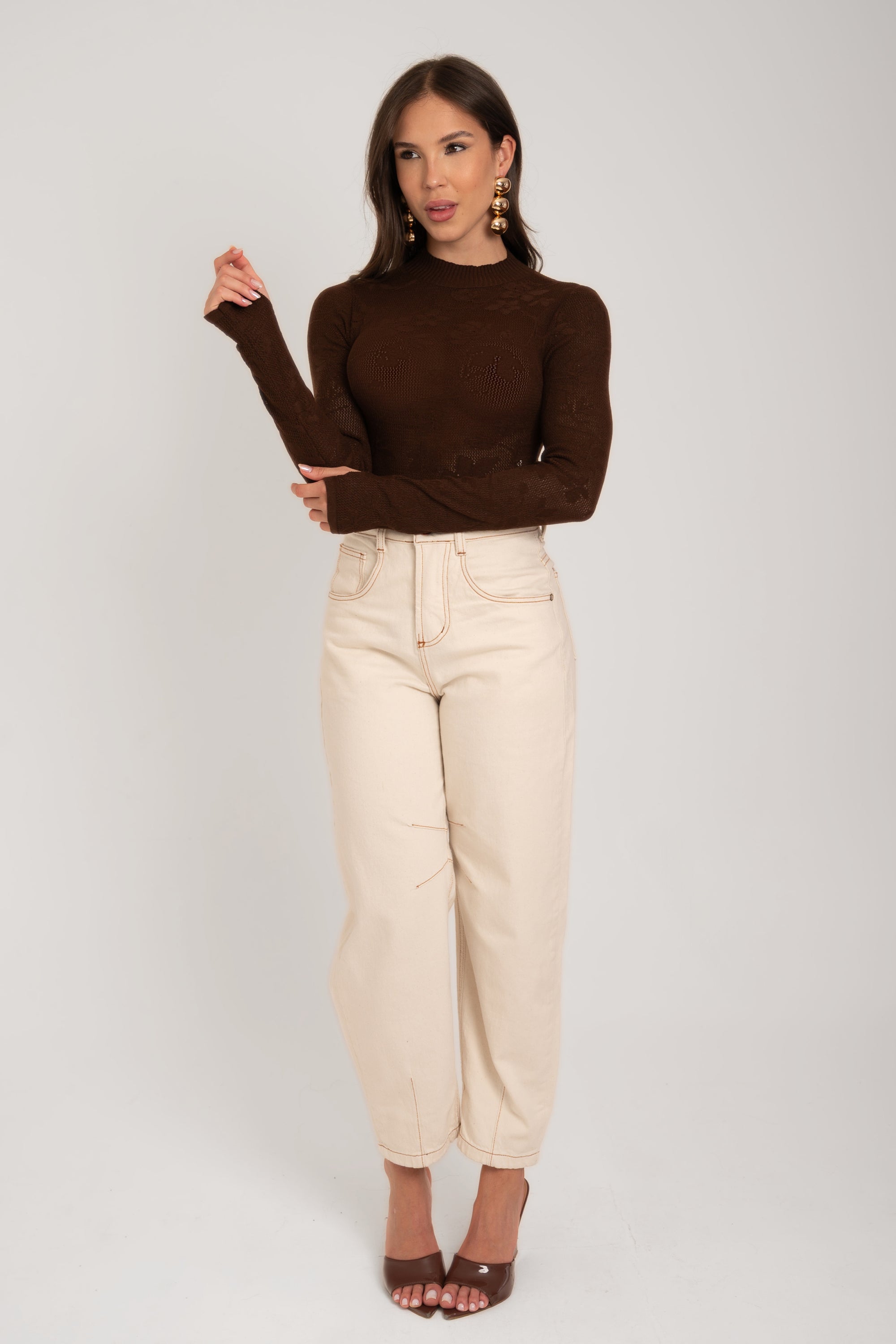Body Rendado Tricot